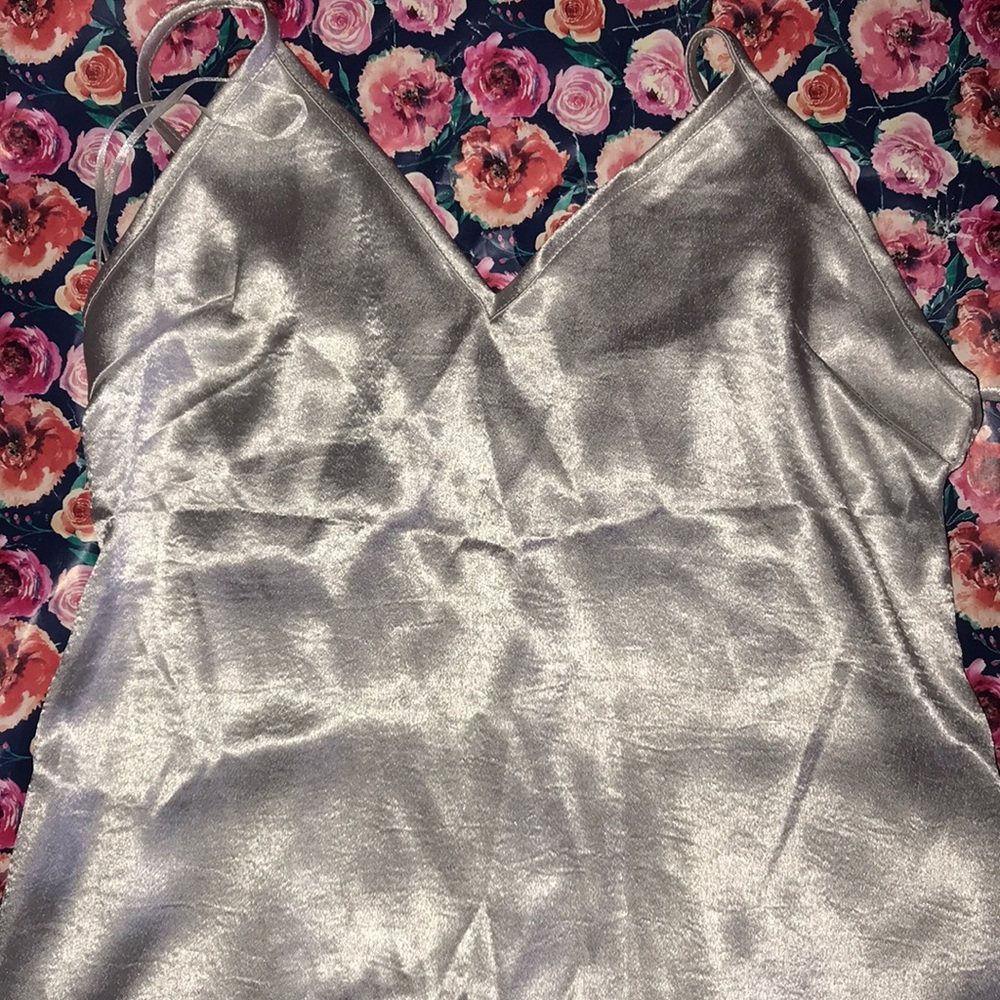 Silk grey Dress!!